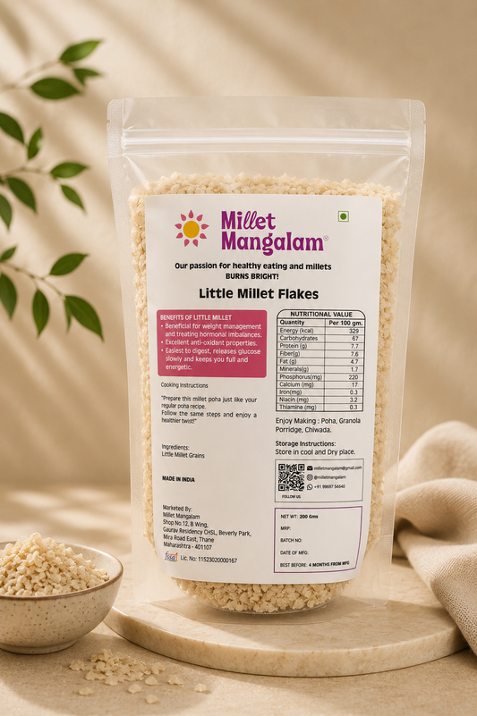 Little Millet Poha / Flakes  - 200Gms