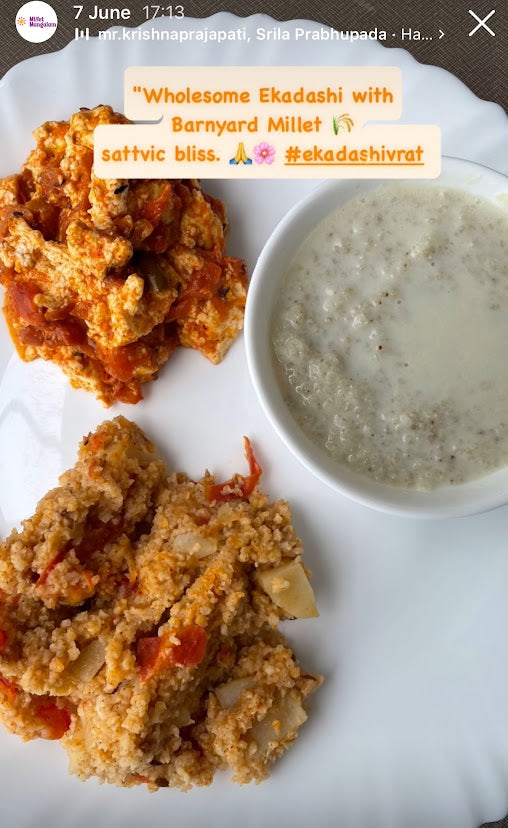 BARNYARD MILLET GRAINS (PRE-SOAKED) - 500 g