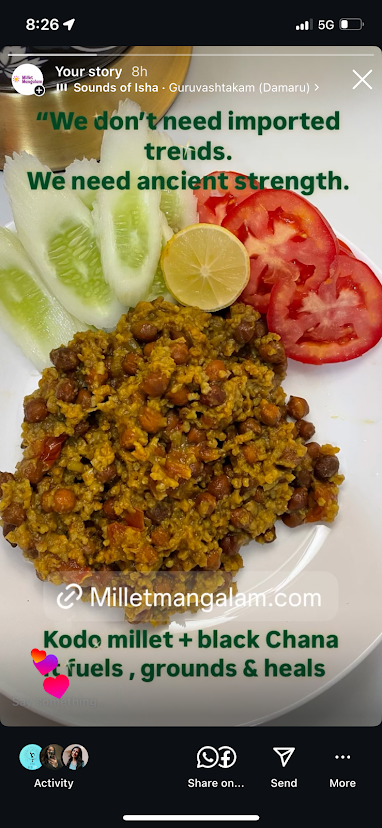KODO MILLET GRAINS (PRE-SOAKED) - 500g